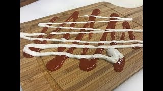 How To Make Doner Kebab White Garlic Sauce [upl. by Aicittel]