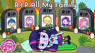 Equestria Girl But RIP ALL  SAD STORY  My Little Pony In Toca Life World  Toca Boca [upl. by Kamaria]