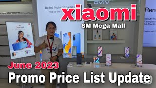 XIAOMI Promo Price List Update June 2023 Xiaomi Redmi Note 12 Pro 4G Note 12s 12 Pro 5G 12 Pro [upl. by Amaryl]