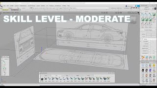 FREE ALIAS Day 1  Part 3 Importing Blueprints and Building Centerline [upl. by Hyps982]