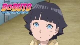 Himawari Meets Akamaru  Boruto Naruto Next Generations [upl. by Aramenta357]