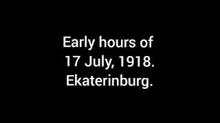 Early hours of 17 July 1918 quotHouse of Special Purpose quot Ekaterinburg [upl. by Eibba]