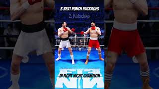 3 Best Punch Packages in Fight Night Champion [upl. by Ahsiruam500]