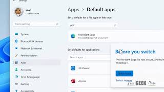 How to Change Default Apps on Windows 11 [upl. by Oralla]