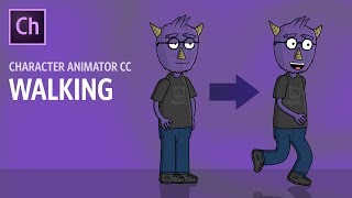 Walking in Adobe Character Animator 2018  ARCHIVED [upl. by Levenson]