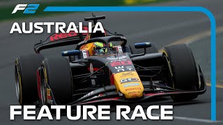 F2 Feature Race Highlights  2024 Australian Grand Prix [upl. by Melvina592]