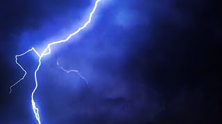 Lightning Strikes And Thunderstorm Background Animation Video Effect [upl. by Vokay289]