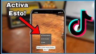 COMO ACTIVAR EL TEXTO A VOZ DE TIKTOK EN LATINOAMERICA 🤫 [upl. by Ahsrat]