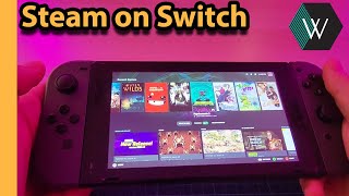 Play Steam Games on your Nintendo Switch with Moonlight [upl. by Olia885]