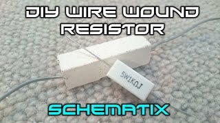 How To Make A Wire Wound Resistor [upl. by Chun]