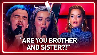 UNEXPECTED TWIST Sister wasnt supposed to audition on The Voice  Journey 193 [upl. by Enawtna]