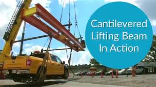 Cantilever Lifting Beam in Action [upl. by Clo360]