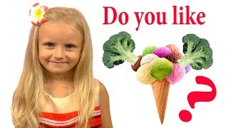 Do You Like Broccoli Ice Cream  Super Simple Songs [upl. by Aisayn]