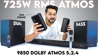 Zebronics 9850 Dolby Atmos 524 Review Cinematic Sound At Home [upl. by Nagiem]