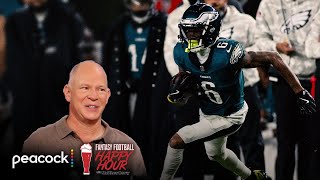 Trust Raiders Jakobi Meyers Eagles DeVonta Smith  Fantasy Football Happy Hour  NFL on NBC [upl. by Atkins]