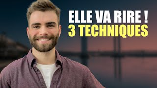 Comment FAIRE RIRE Une Femme  3 techniques [upl. by Weidner]