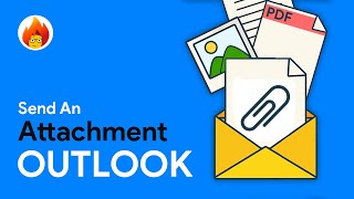 How to add an attachment in OUTLOOK [upl. by Aleron]