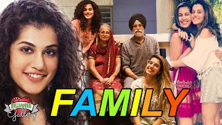 Taapsee Pannu Family With Parents Sister Boyfriend Career and Biography [upl. by Melony]