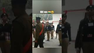 RDC Ncc parade 🇮🇳😀 ncc youtube youtbeshorts [upl. by Yerfoeg]