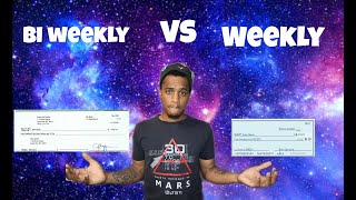 Bi Weekly vs Weekly Pay Which Is Better [upl. by Joo]