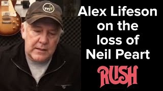 Alex Lifeson Reflects on Neil Peart new guitar sounds EXCERPT [upl. by Karmen]