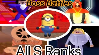 Despicable Forces All Bosses  S Rank [upl. by Wager]