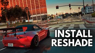 How to Install Reshade to GTA 5  Step by Step [upl. by Arymat739]