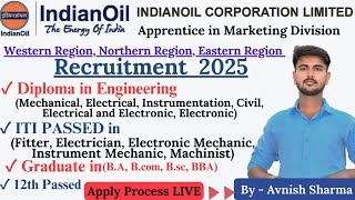 IOCL APPRENTICE 2025 APPLY ONLINE  IOCL APPRENTICE  IOCL APPLY ONLINE [upl. by Raybourne]