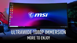 Meet the ultrawide 1080p MAG301CR  Gaming Monitor  MSI [upl. by Cutlip]