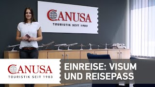 CANUSA erklärt Der deutsche Reisepass für die Einreise nach Nordamerika  CANUSA [upl. by Lisha420]