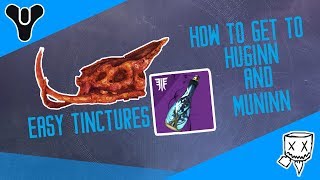 Destiny 2  Where to find Huginn and Muninn Skull Vendors  Easy Tinctures  Xialite [upl. by Neneek]