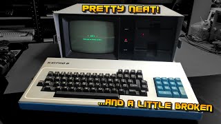 The Kaypro II  introduction confusion and repairs [upl. by Jary]