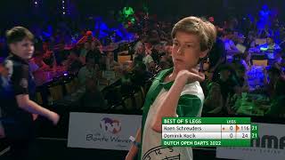 Dutch Open Darts 2022  Boys under 14 Final [upl. by Fasano767]