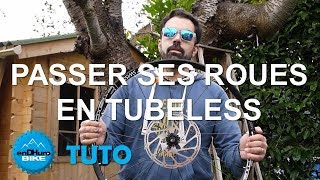 Tuto Comment passer des roues VTT en TUBELESS enDHuro bar [upl. by Kabab212]