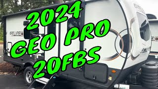 NEW 2024 ROCKWOOD GEO PRO 20FBS TRAVEL TRAILER Dodd RV COUPLES CAMPER SHOW TOUR WALKTHROUGH [upl. by Sharon325]