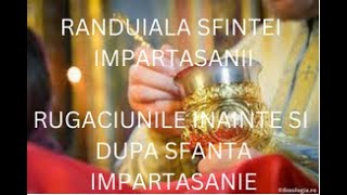 Randuiala Sfintei Impartasanii [upl. by Genesa]