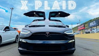 Pushing the limits on the Tesla Model X Plaid  060  0150  14 mile [upl. by Leggat]