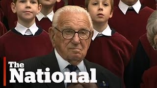 Nicholas Winton honoured [upl. by Posner]