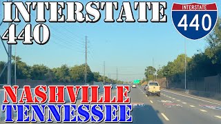 I440 East  Nashville  Tennessee  4K Highway Drive [upl. by Notwal739]