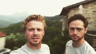 Jack Lowden w BFF Andrew Rothney  Italy [upl. by Jorgenson]