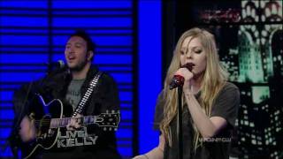 Avril Lavigne  Wish You Were Here  Live With Kelly [upl. by Sandi]