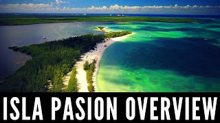 OVERVIEW Isla Pasion  Passion Island Cozumel Mexico Twister Boat Shore Excursion [upl. by Pudendas10]