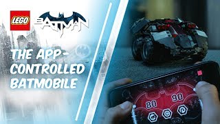 AppControlled Batmobile – LEGO DC Super Heroes  76112 [upl. by Nnalyrehs]