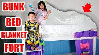 Bunk Bed Blanket Fort [upl. by Stafford]