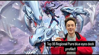 YUGIOH Top 16 Seattle Regionals Pure BlueEyes FTMagia In Depth Deck Profile [upl. by Aleafar]