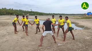 Kabaddi SkillsEasy LearnHand Touches [upl. by Glynda876]