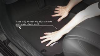 3D ®  Custom Molded Floor Liner Installation Guide [upl. by Rollins]