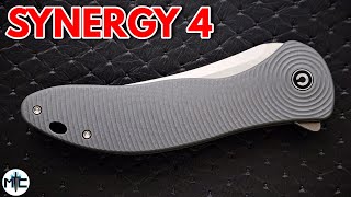 CIVIVI Synergy 4 Folding Knife  Overview and Review [upl. by Sihon910]