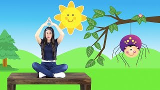 Itsy Bitsy Spider in Spanish  La Araña Pequeñita  Fingerplay  Spanish Songs for Kids [upl. by Sweyn310]