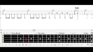 KNOW KNOW KNOW  DOES  ベース TAB Bass [upl. by Nnalyrehs238]